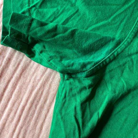 Lovely Day For Guinness Beer Stout Toucan Bird Factory 1759 Green Shirt XL RARE - Picture 7 of 8